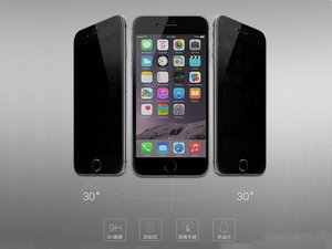 Privacy Tempered Glass Screen Protectors for iPhone 6 Plus