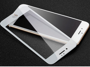 iPhone 7/7 Plus 3D White Screen Print Clear Tempered Glass Screen Protector