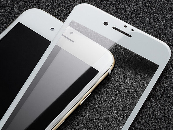 iPhone 7/7 Plus 3D白色丝印高清钢化玻璃